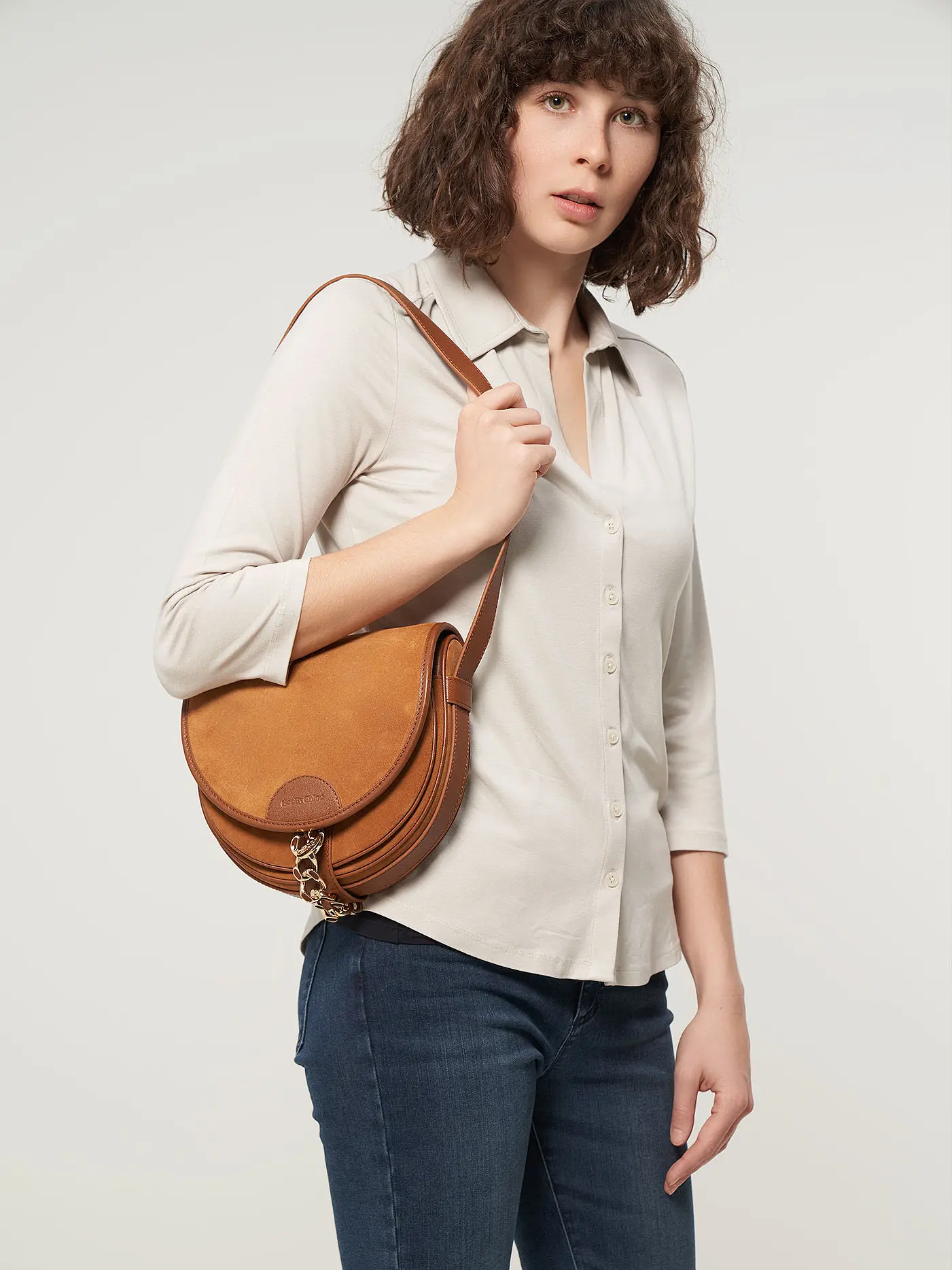 SEE BY CHLOE | Ledertasche - Schultertasche Mara | 